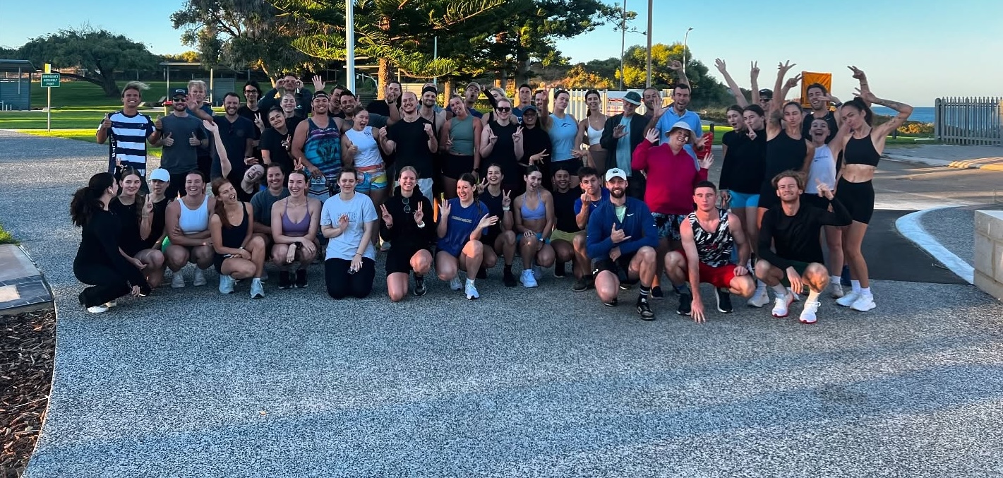 Not So Fast Run Club group photo