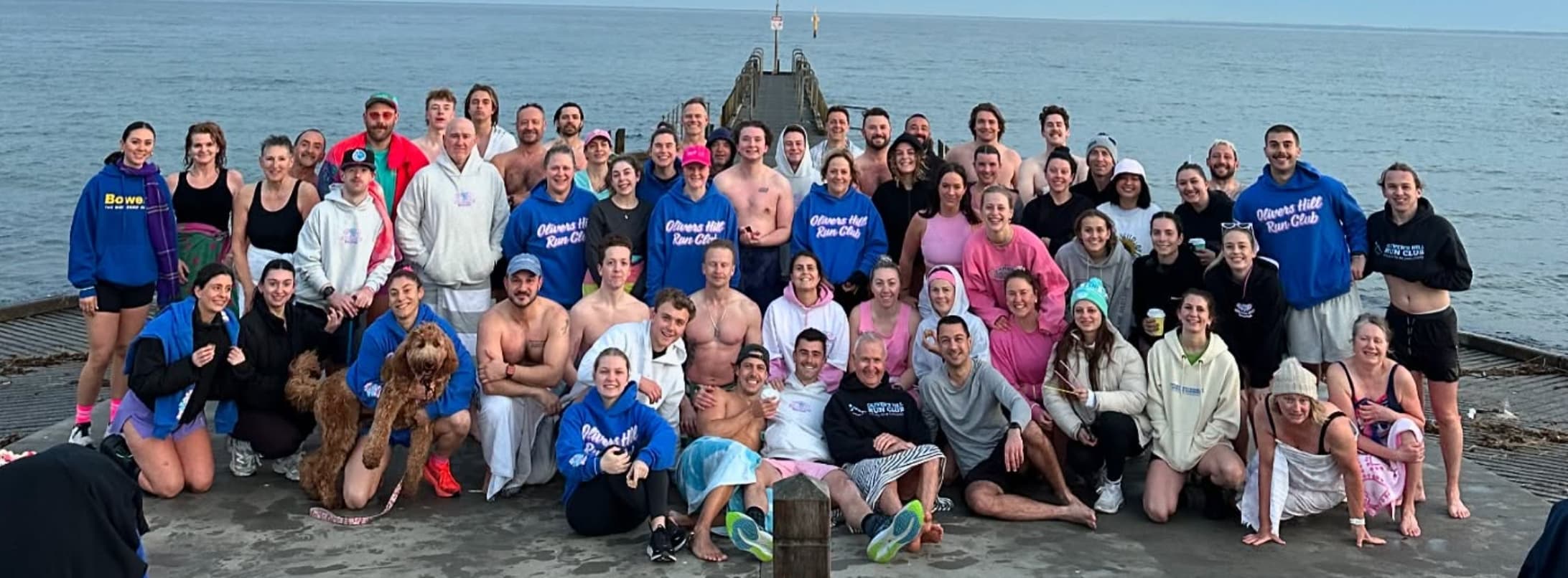 Olivers Hill Run Club group photo