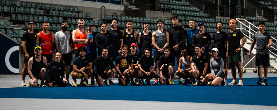 Olympic Park Run Crew group photo