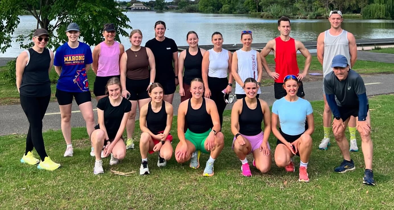 One Percent Run Club group photo