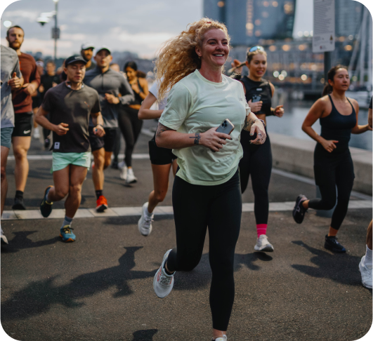 One Run Club group photo