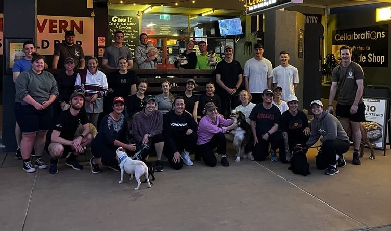 Outback Run Club group photo