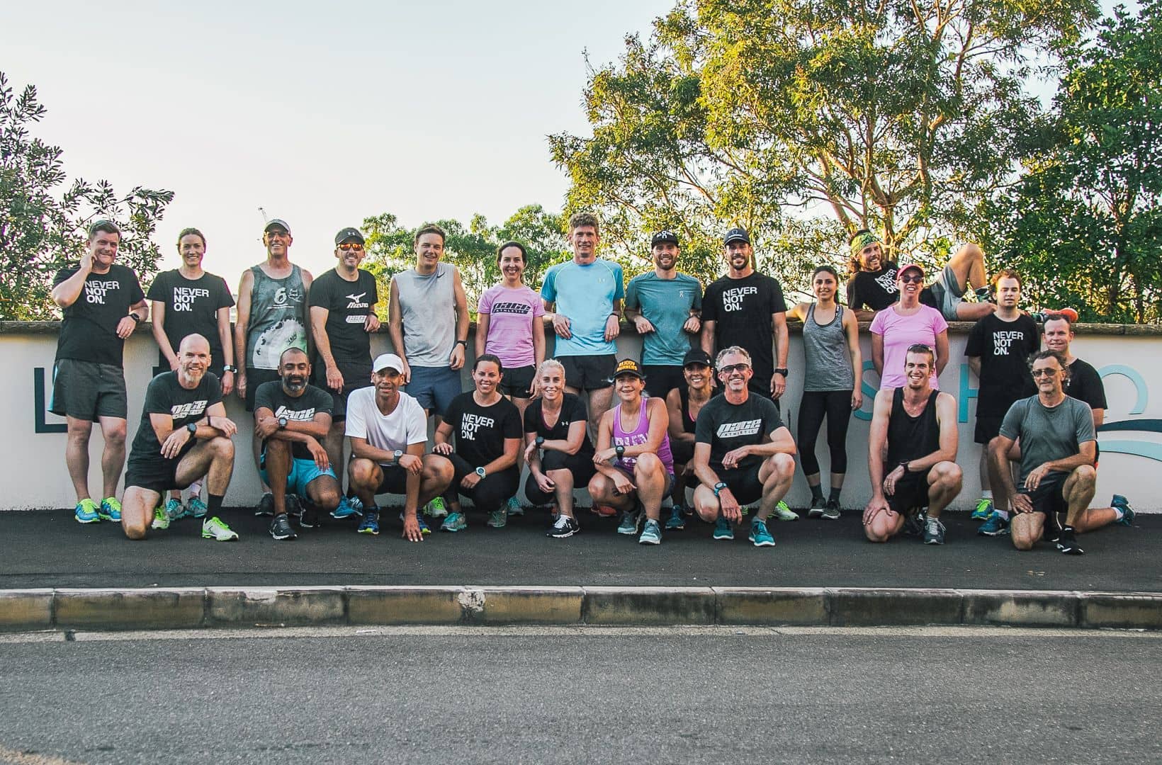 Pace Athletic Rozelle Run Club group photo