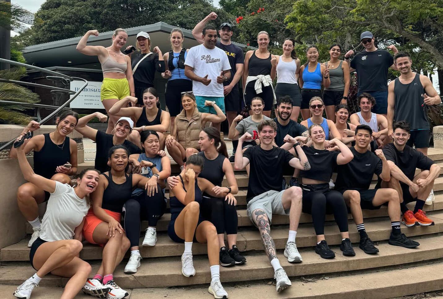 Pace Yourself Run Club group photo