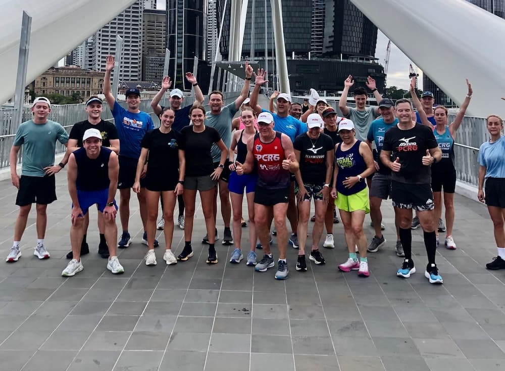 Pat Carroll Running Group group photo