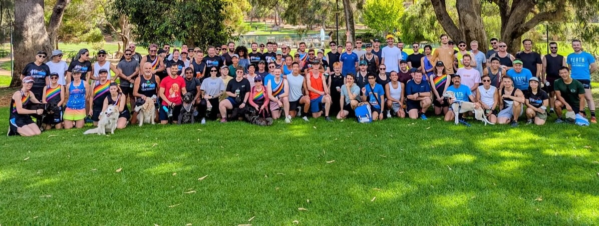 Perth Frontrunners group photo