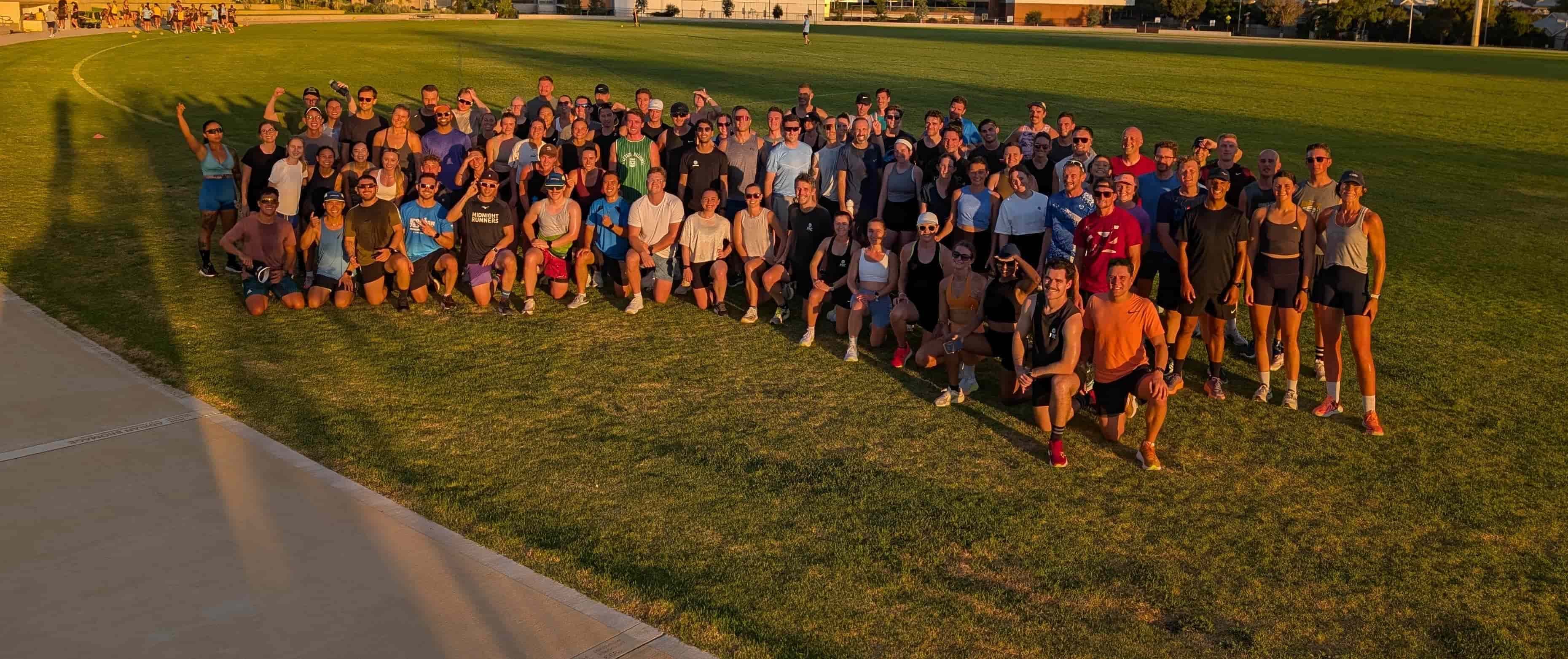 Perth Run Collective group photo