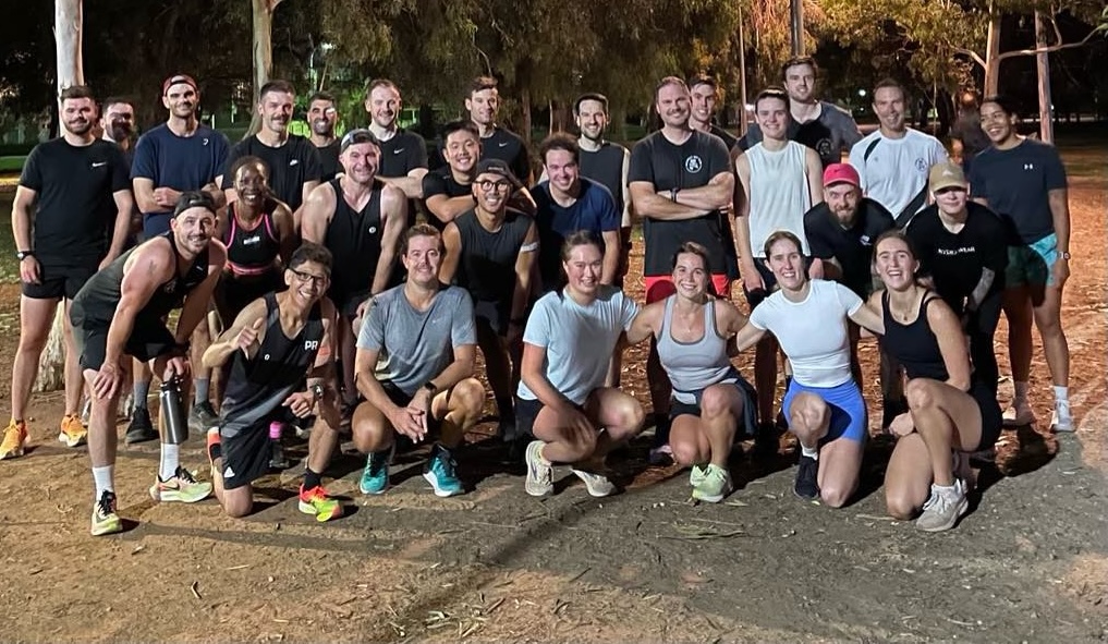 Prospect Run Club group photo
