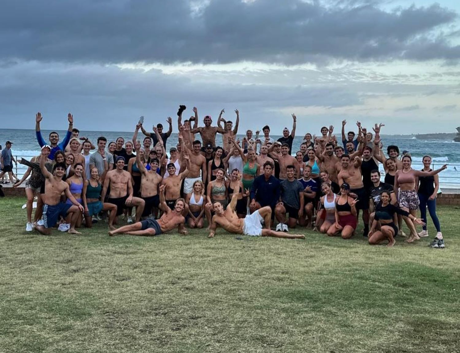 Pure Body Run Club group photo