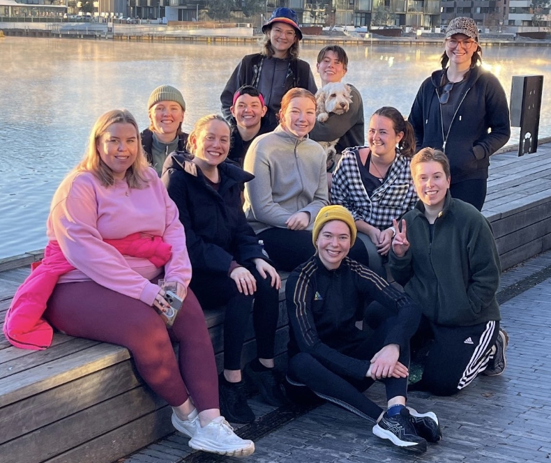 Queer Run CBR group photo