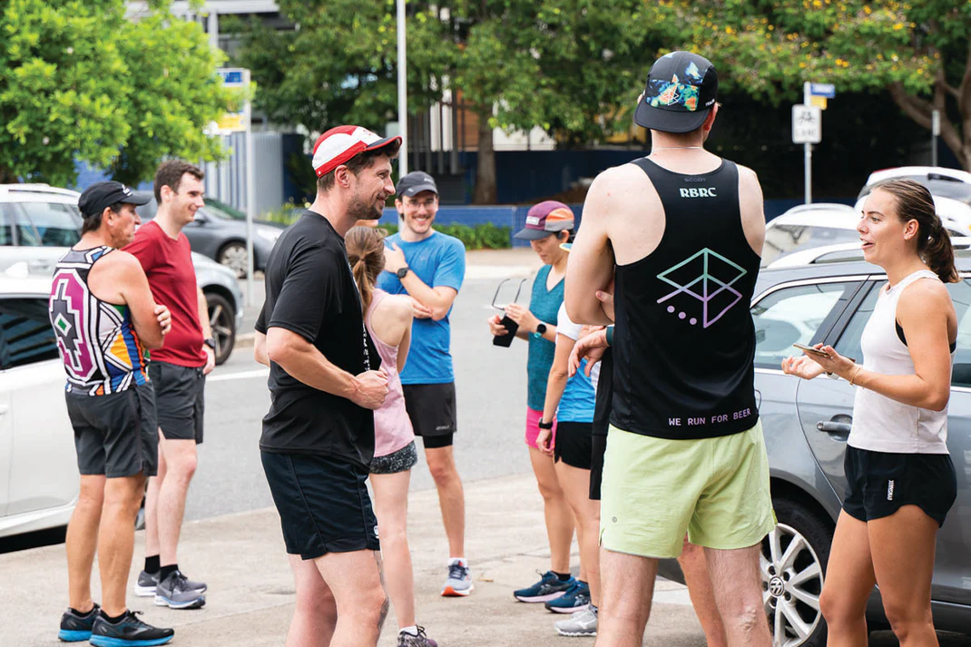 Range Brewing Running Club group photo