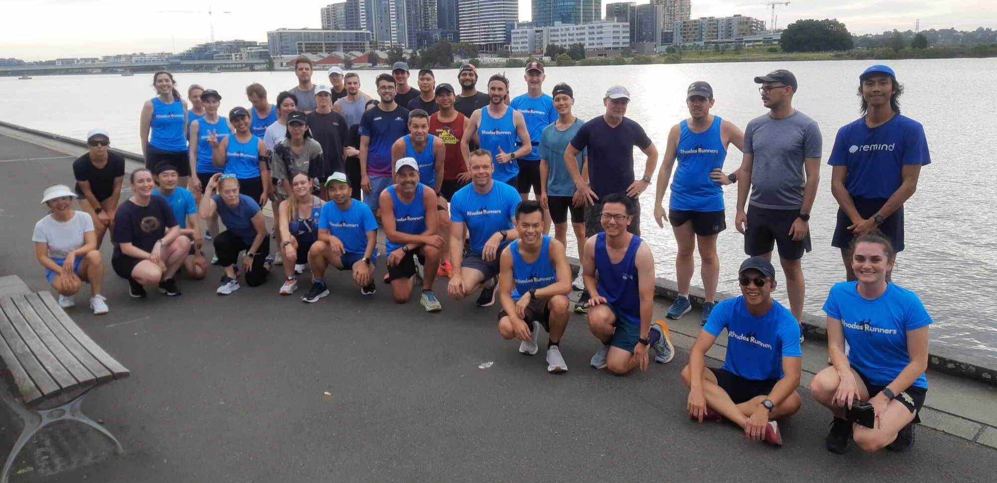 Rhodes Runners group photo