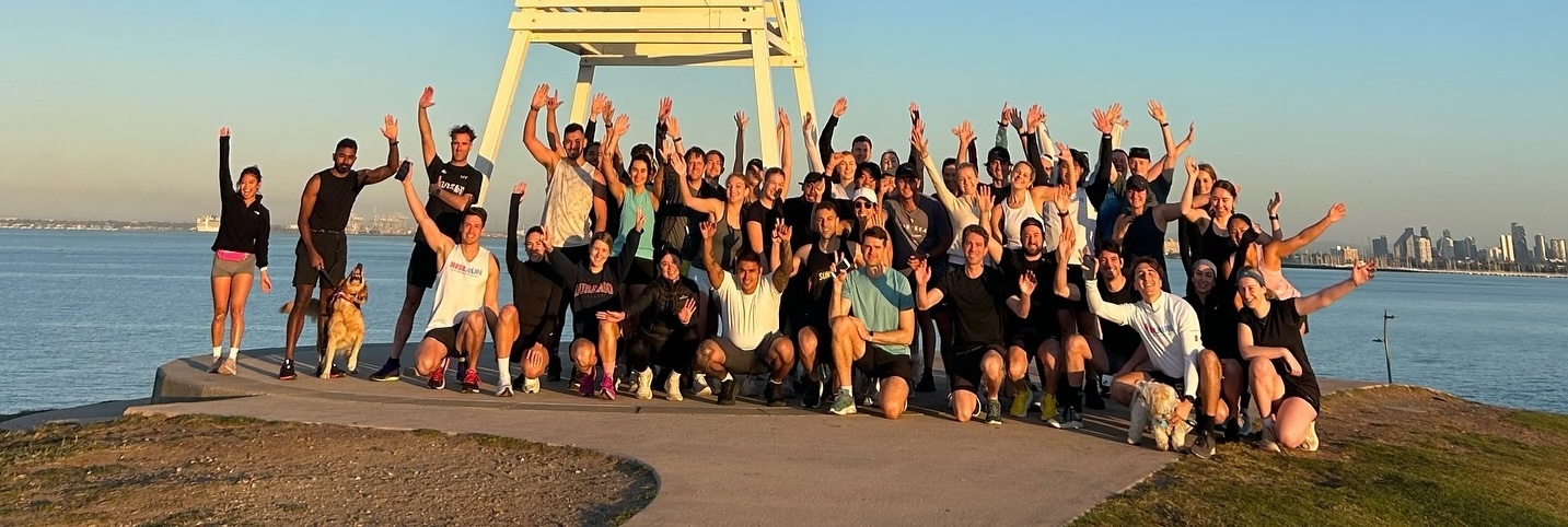 Rise and Run Elwood group photo
