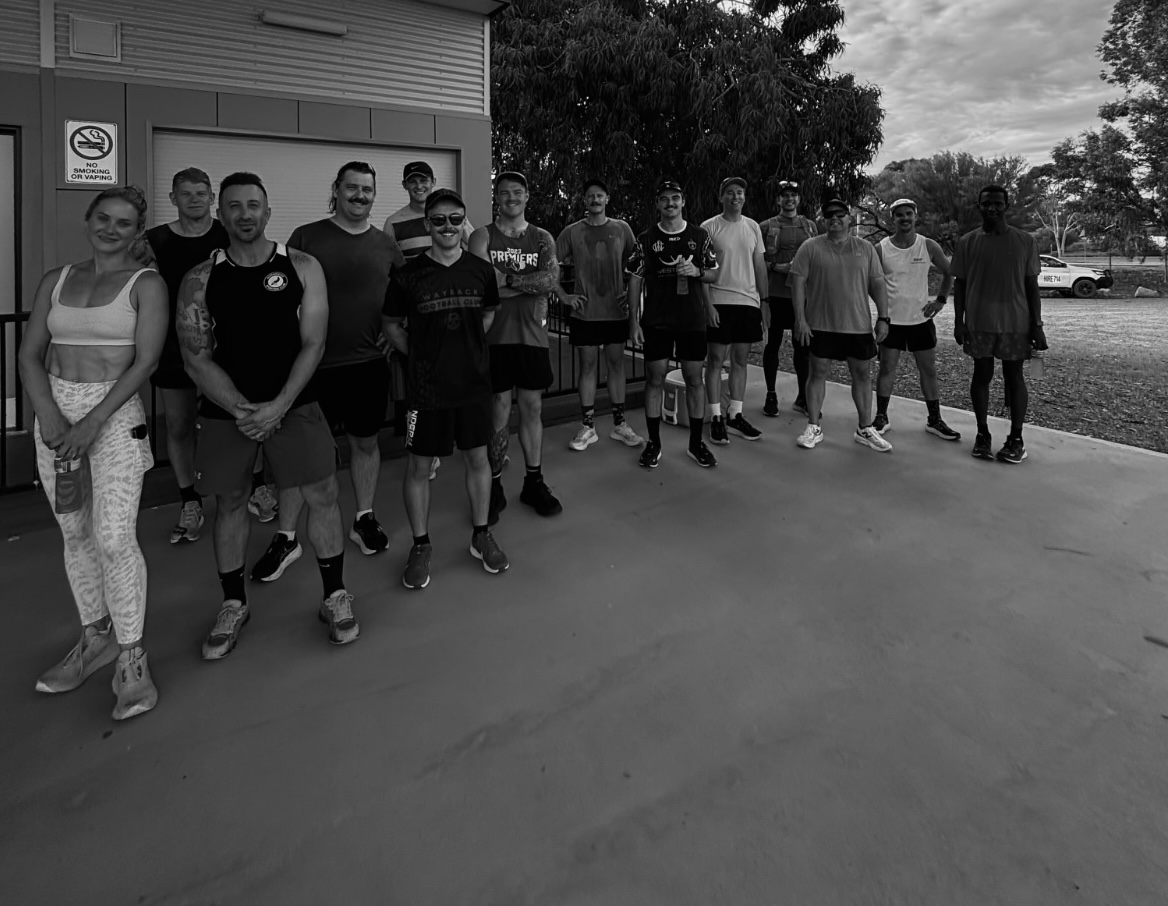 Roxby Run Club group photo