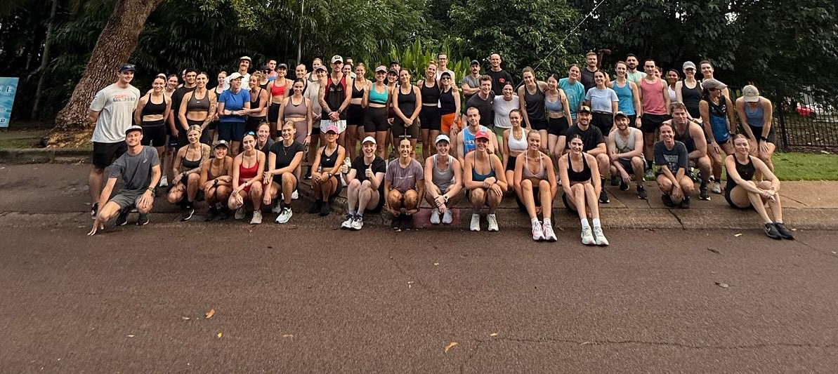Run Club Darwin group photo