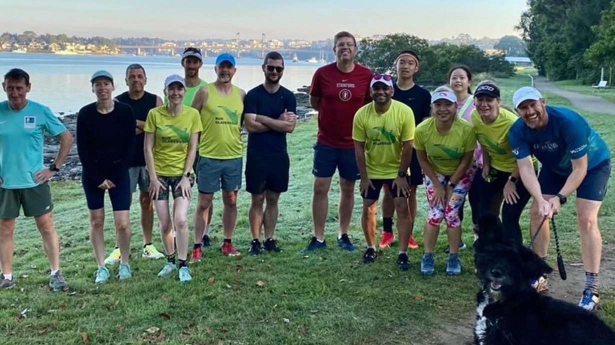 Run Gladesville group photo