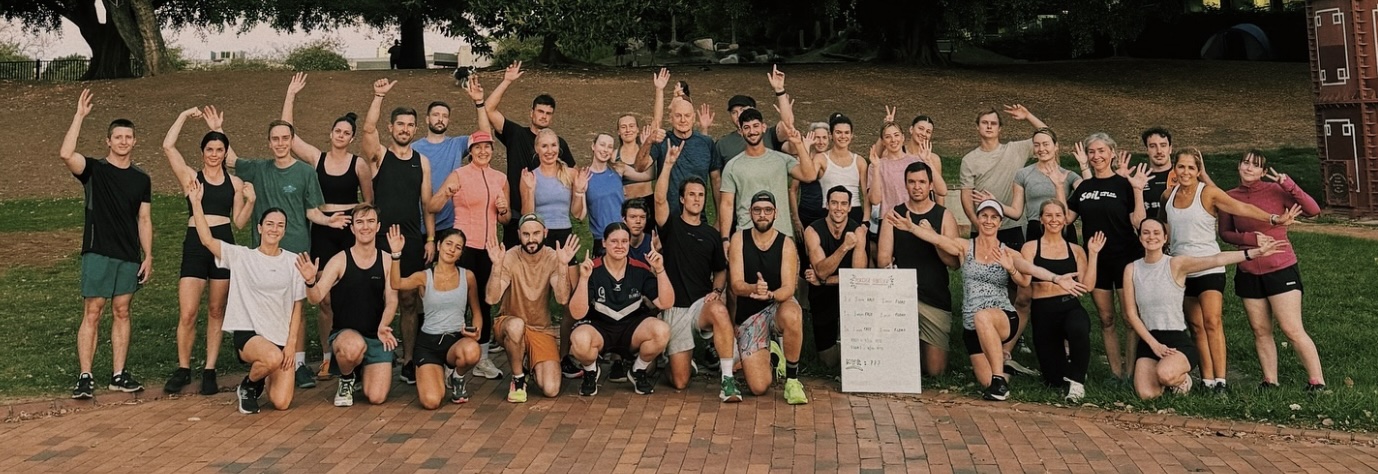 Run Society group photo