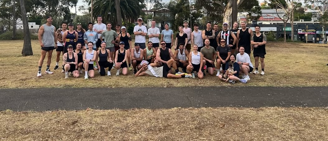 RUN WEST group photo