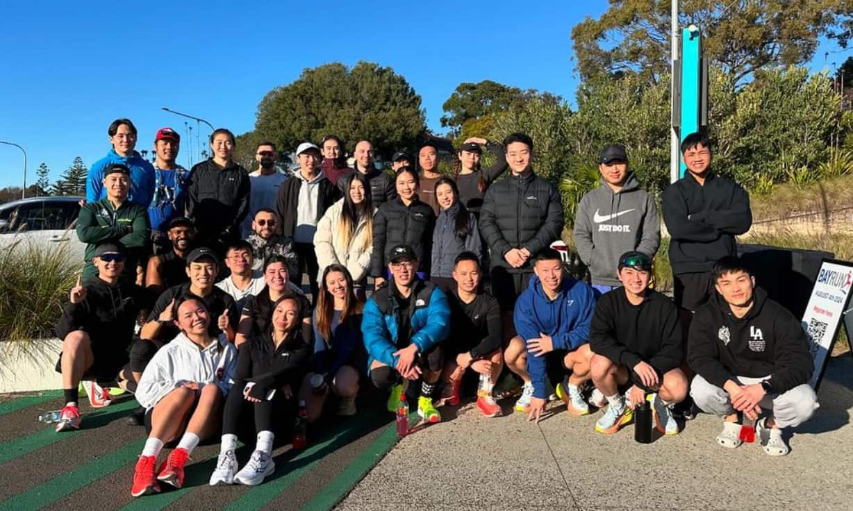 RunFly Run Club group photo