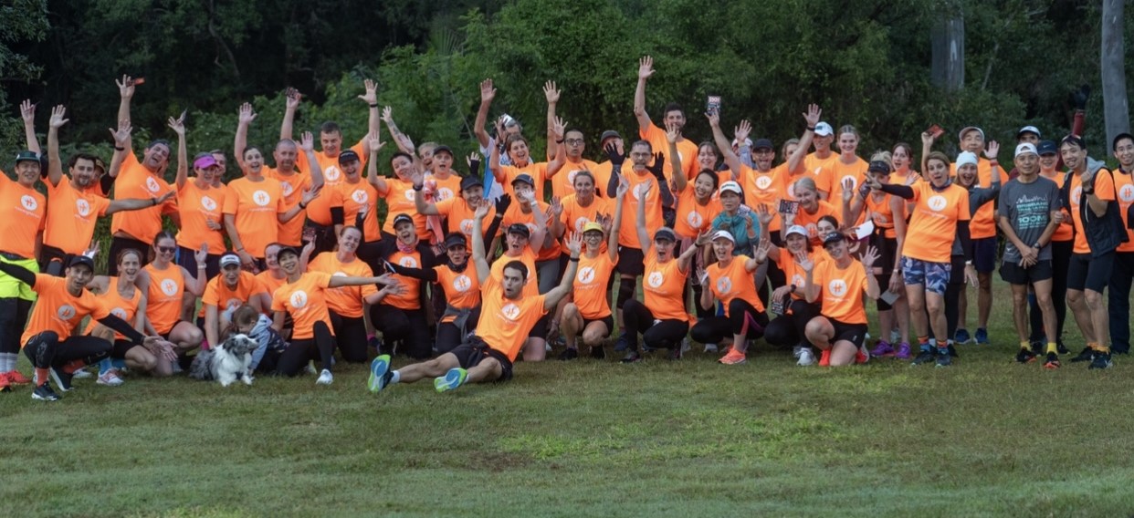 Running Heroes - Brisbane group photo