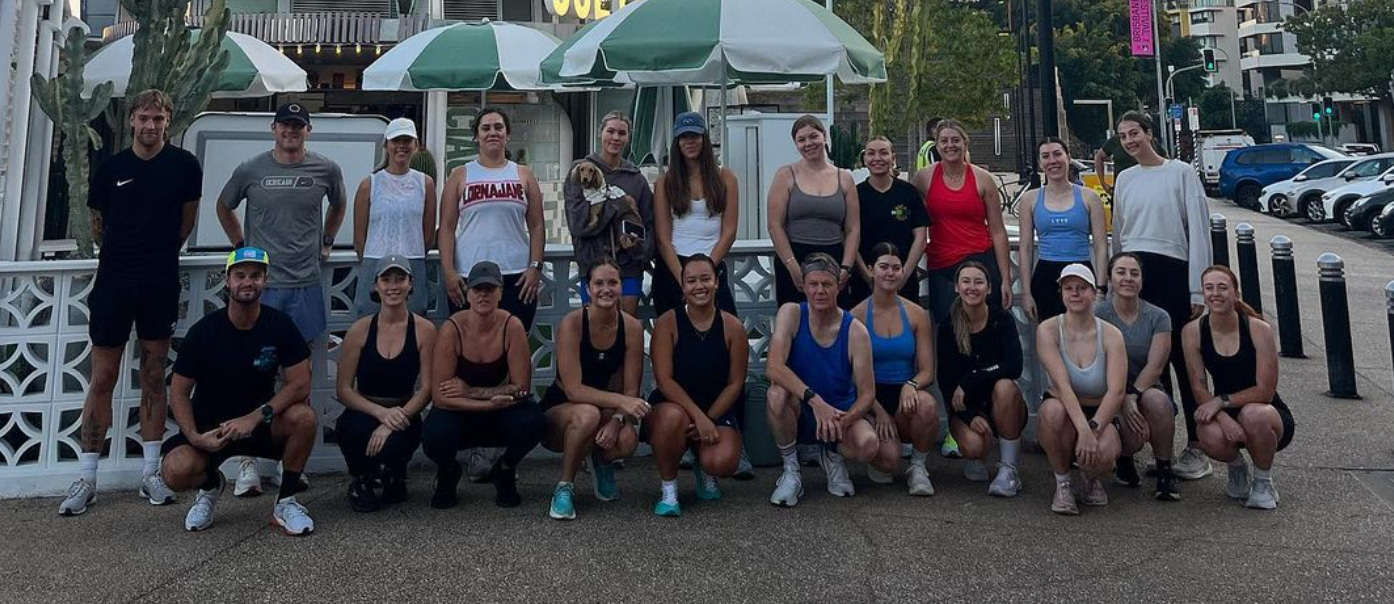 Scossies Run Club Brisbane group photo