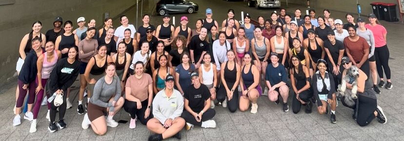 Slow Girls Run Club group photo