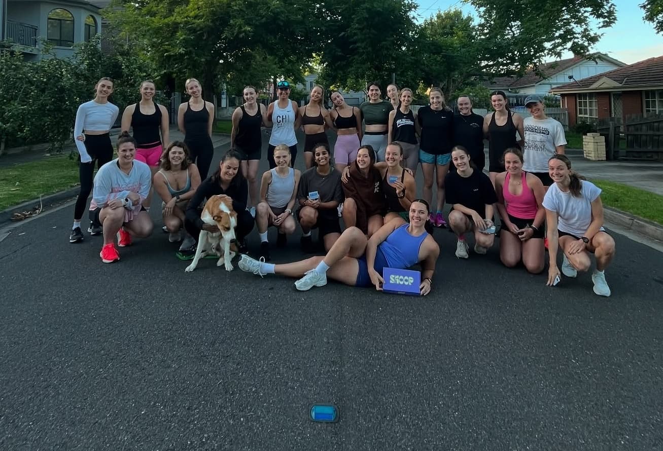 Slow Paced Run Club - Melbourne group photo