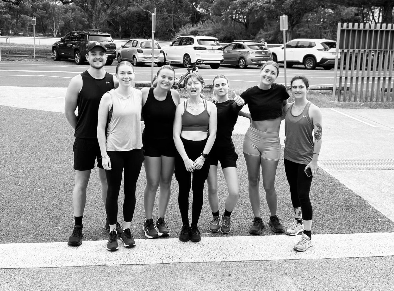 Social Stride Run Club group photo