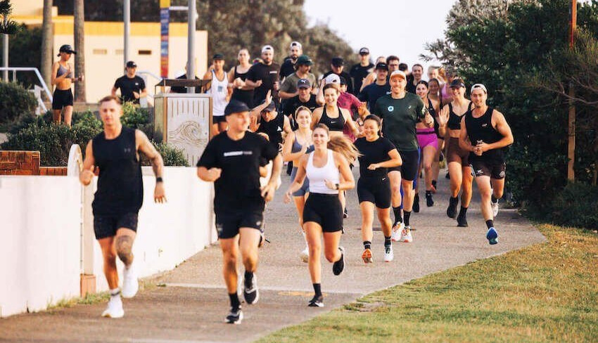 Strava Sharks group photo