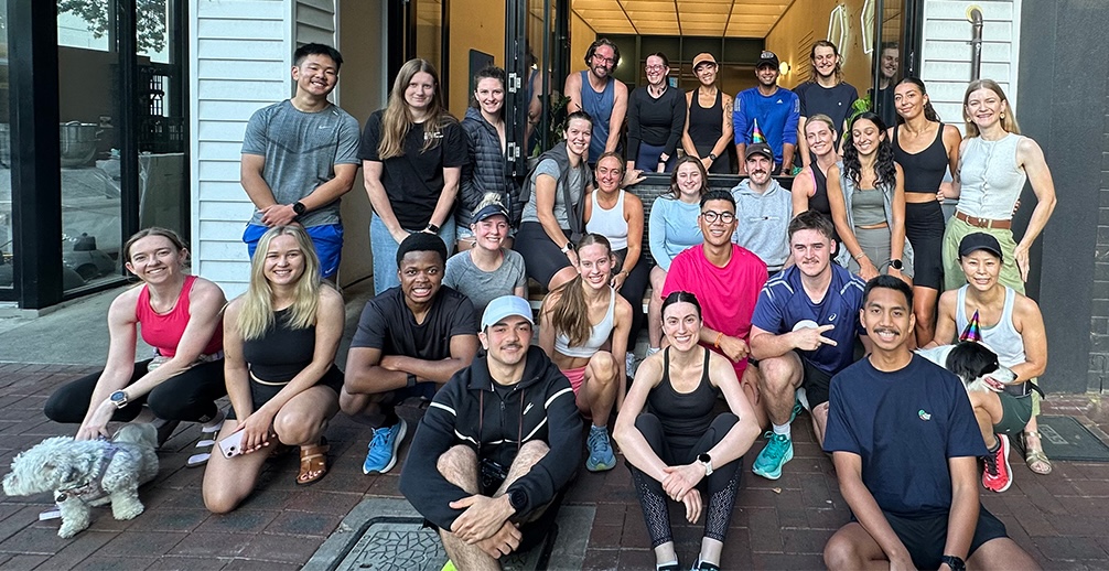 Stride Run Club group photo