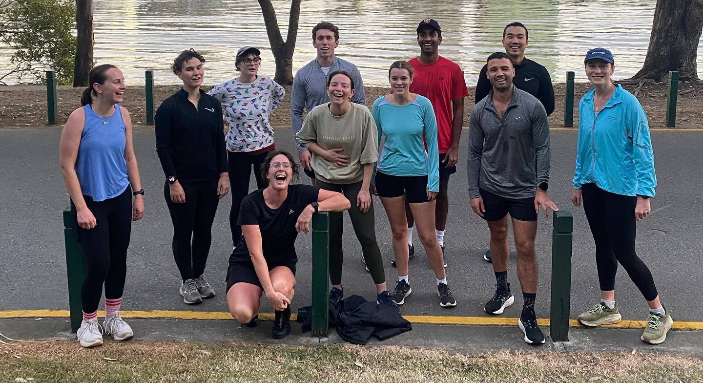 Sub-Rec Run Club group photo
