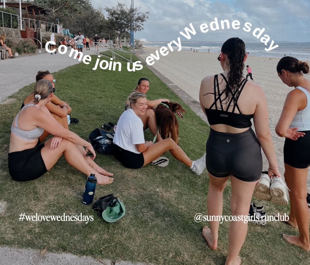 Sunny Coast Girls Run Club group photo