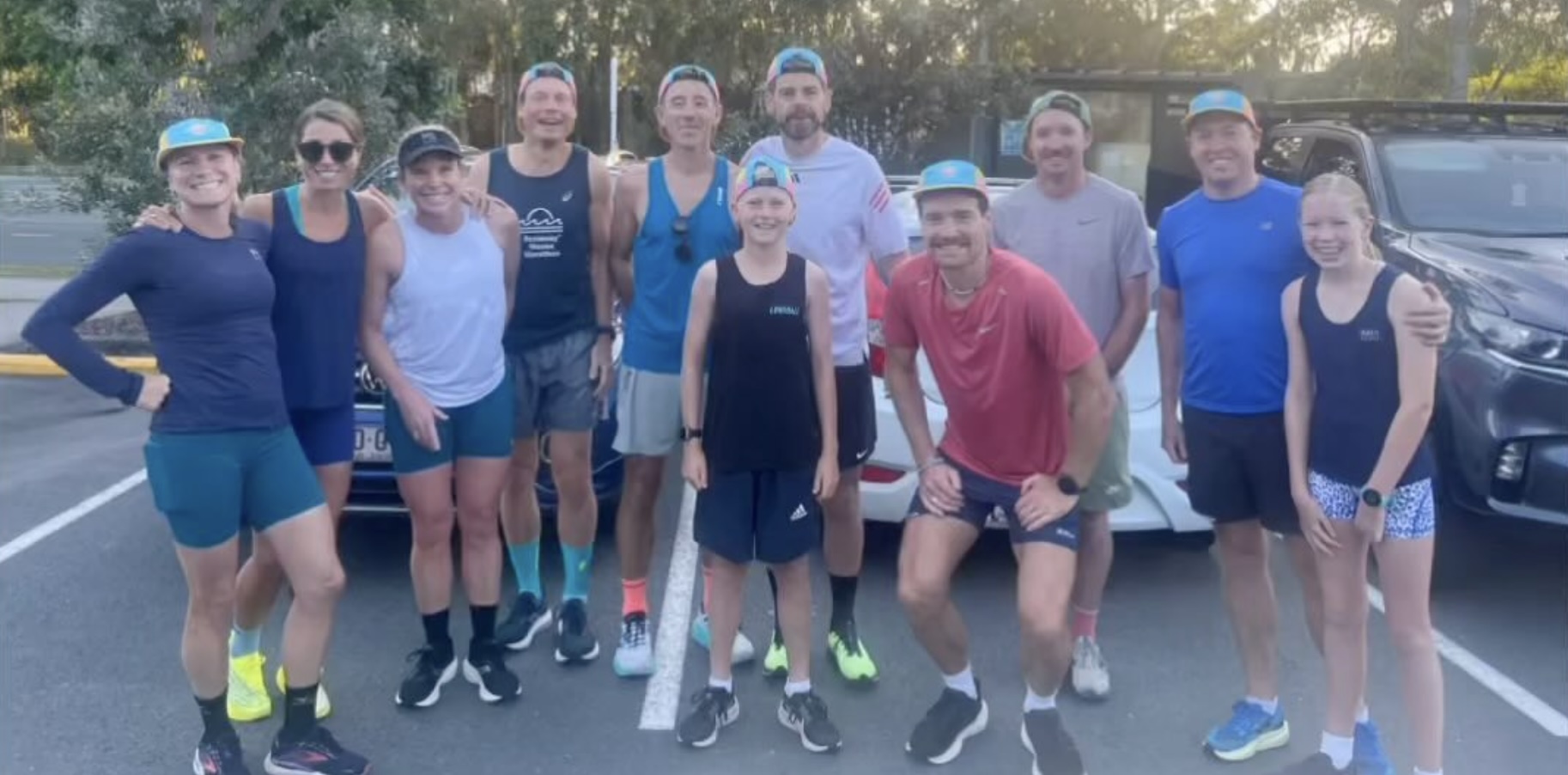 Sunny Coast Pacers group photo
