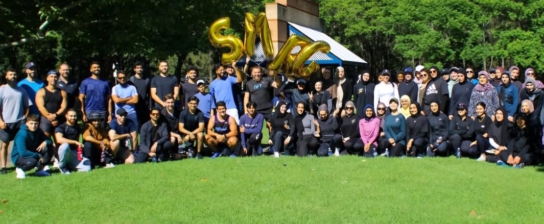 Sydney Muslim Run Club group photo
