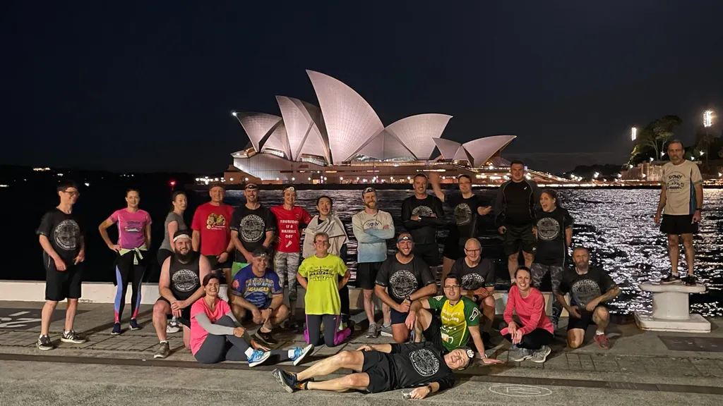 Sydney Thirsty Hash House Harriers group photo