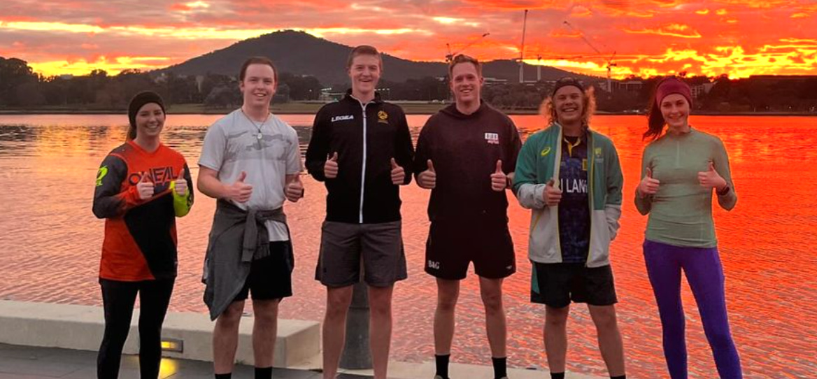 Territory Trotters Run Club group photo