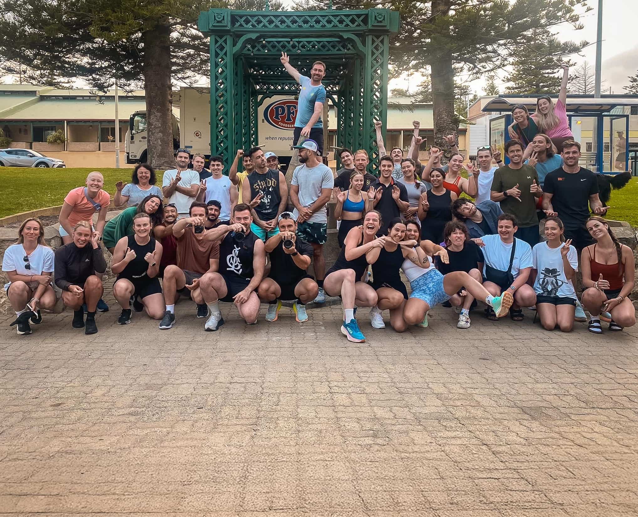 The 440 Cottesloe group photo