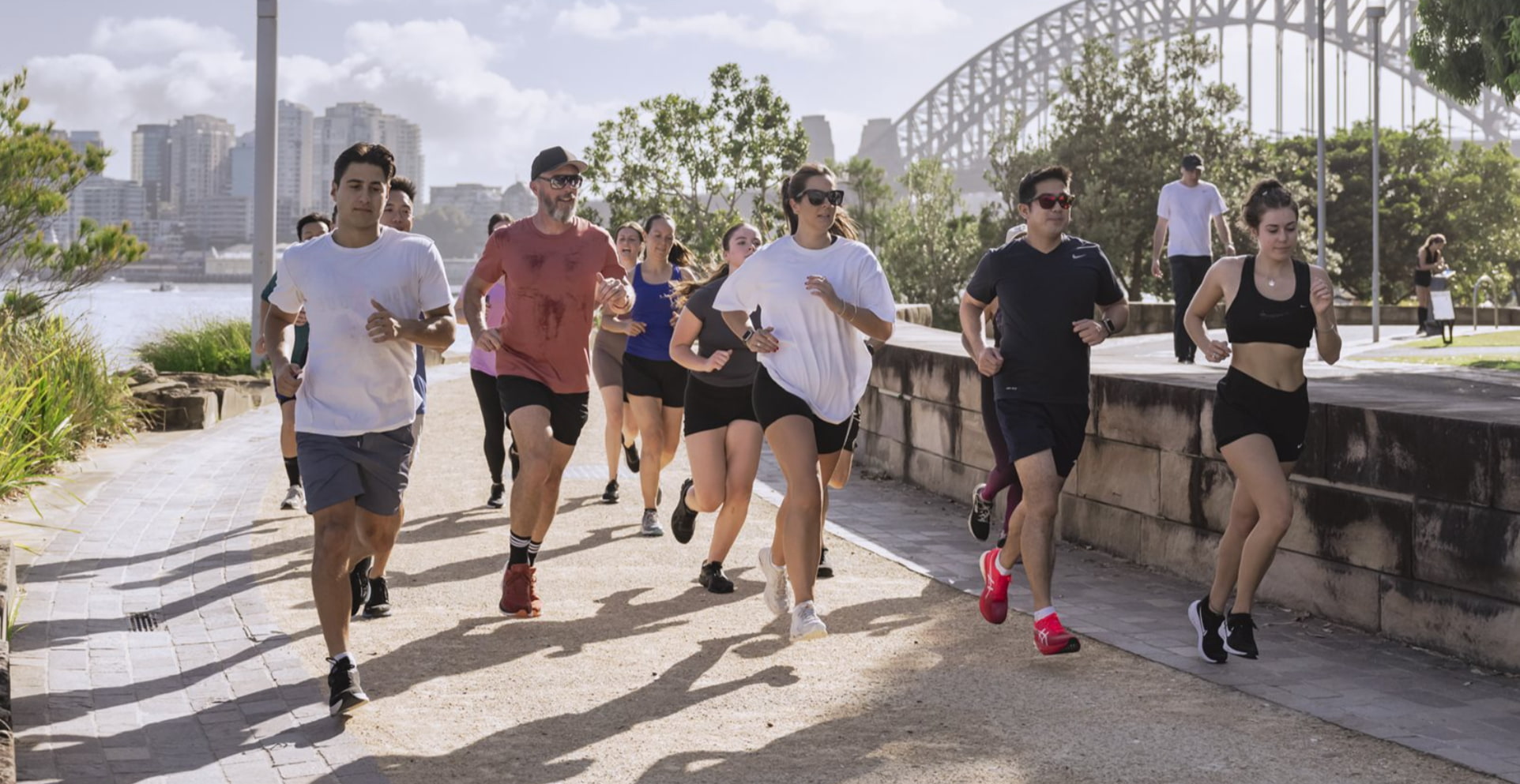 The Run Club - Darling Harbour group photo
