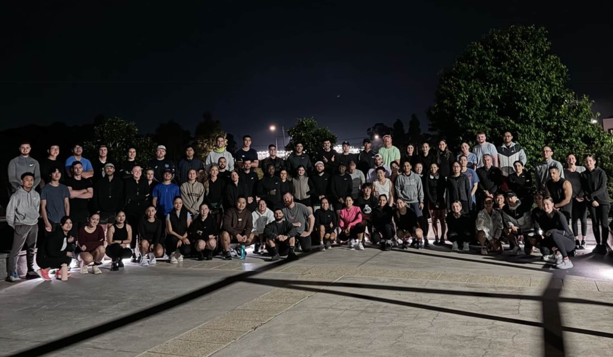 The West Run Club group photo