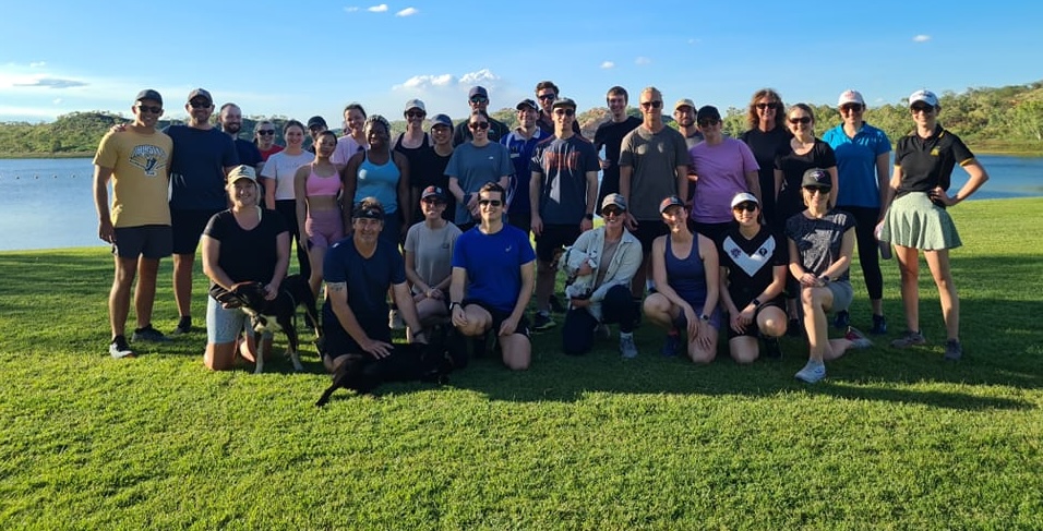 Thursty's Running Drinking Club group photo