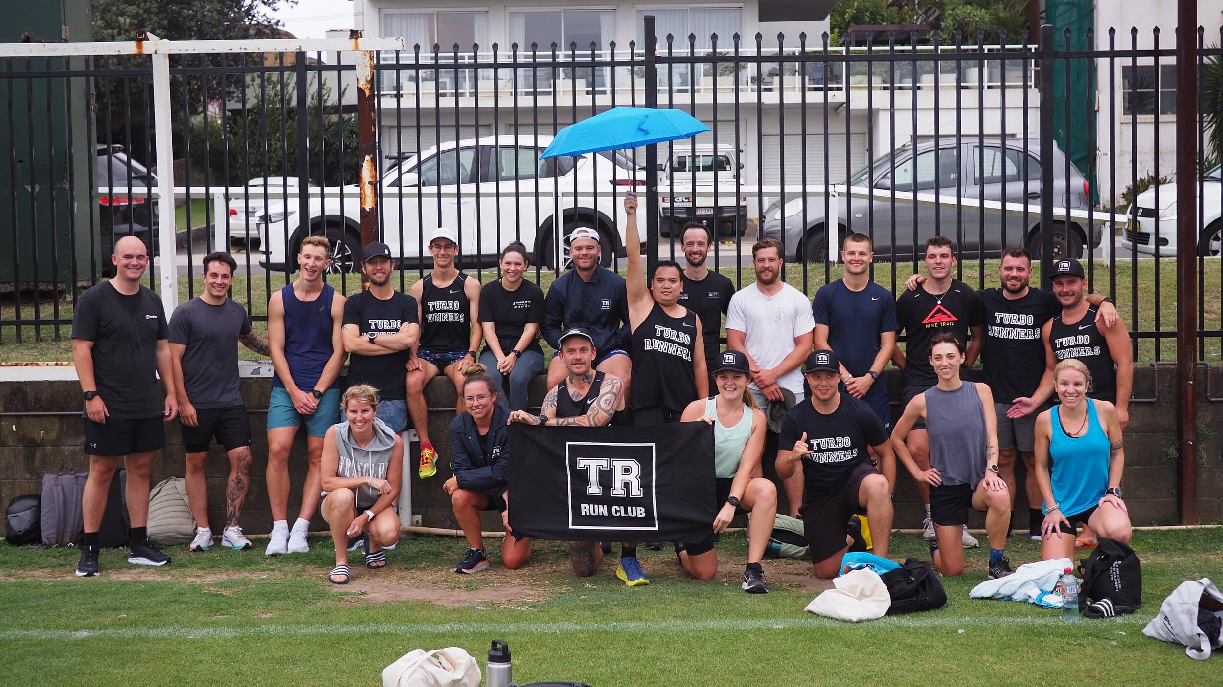 Turbo Runners Run Club group photo