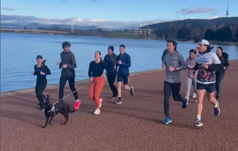 Underground Run Club group photo