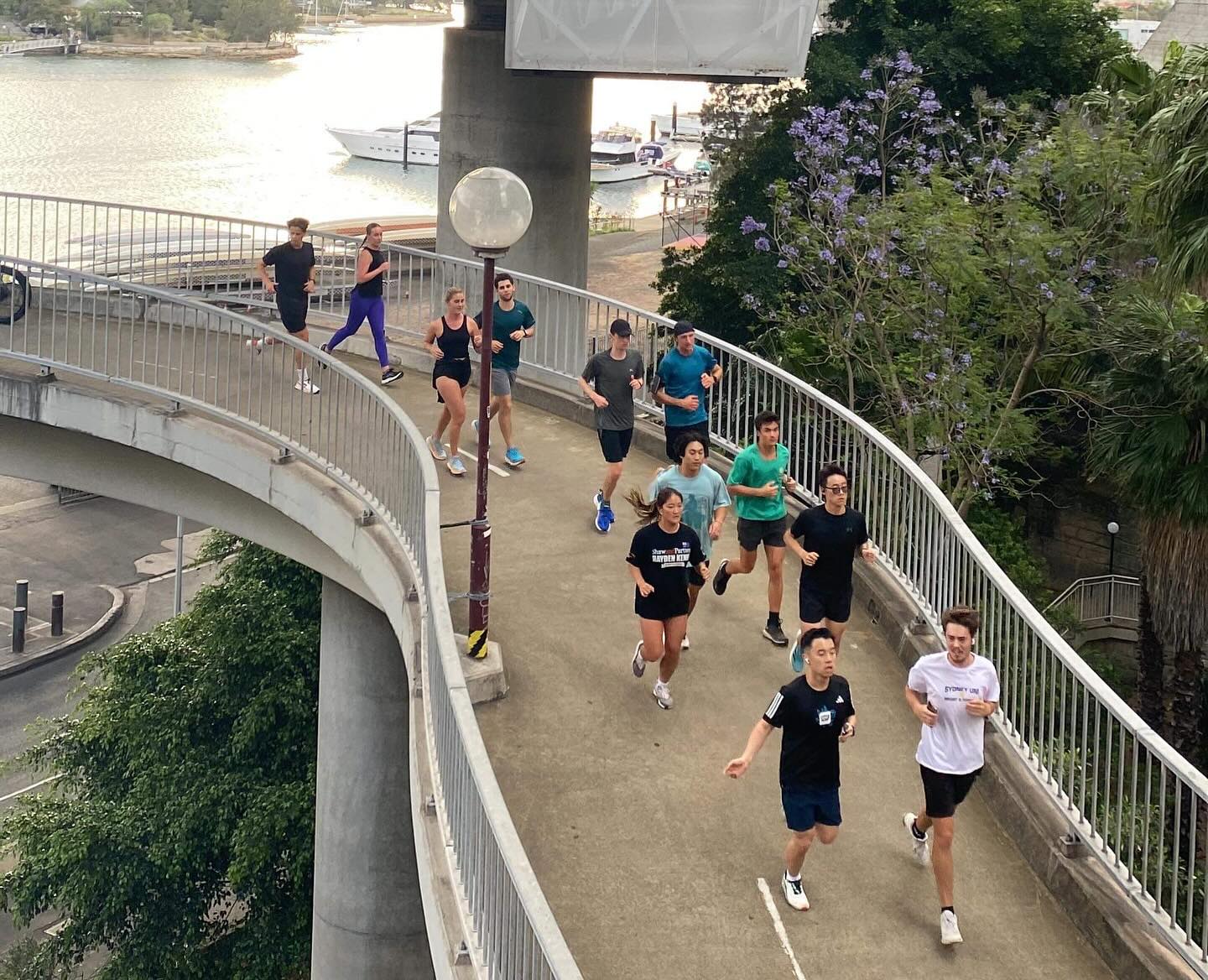 USYD Run Club group photo