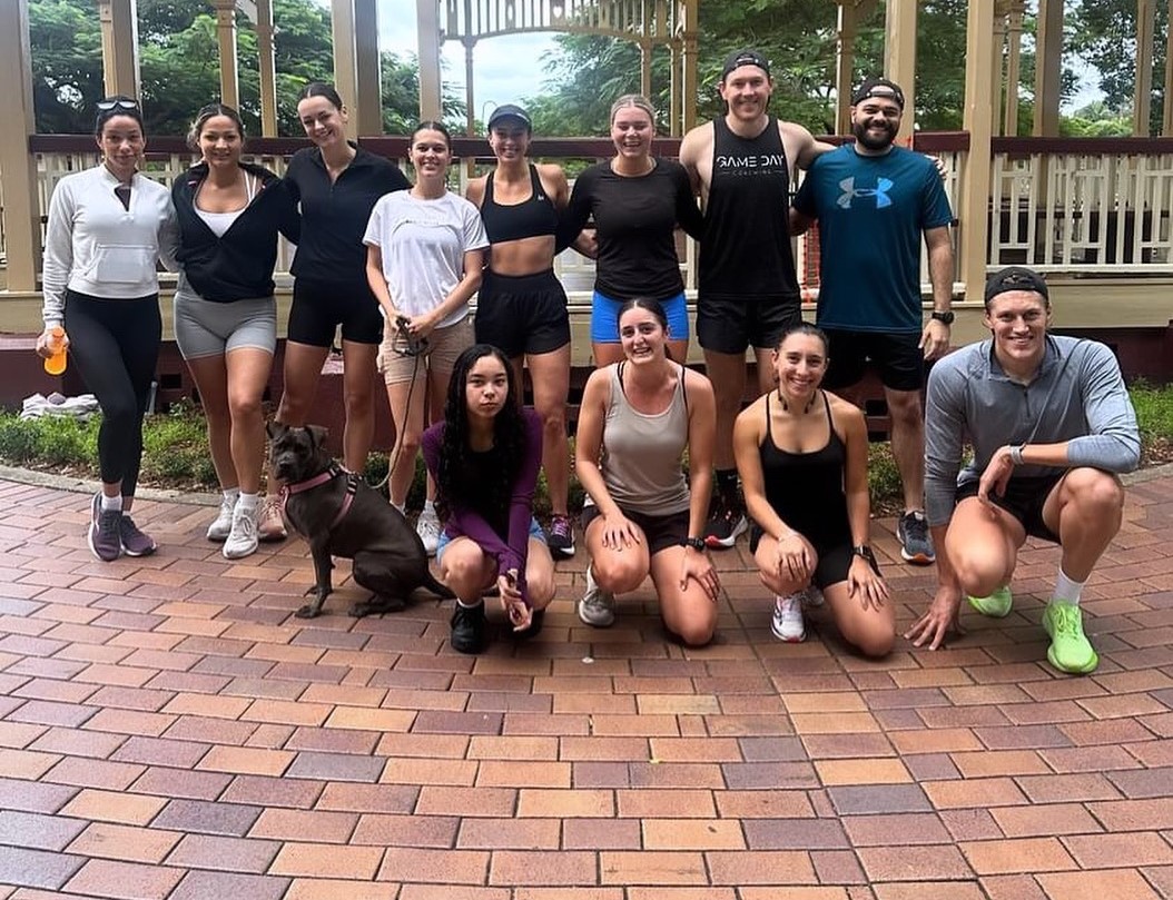 Zone 2 Run Club group photo